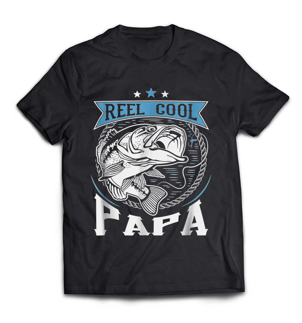 Reel Cool Papa Tee: The Ultimate T-Shirt for Fishing Fans